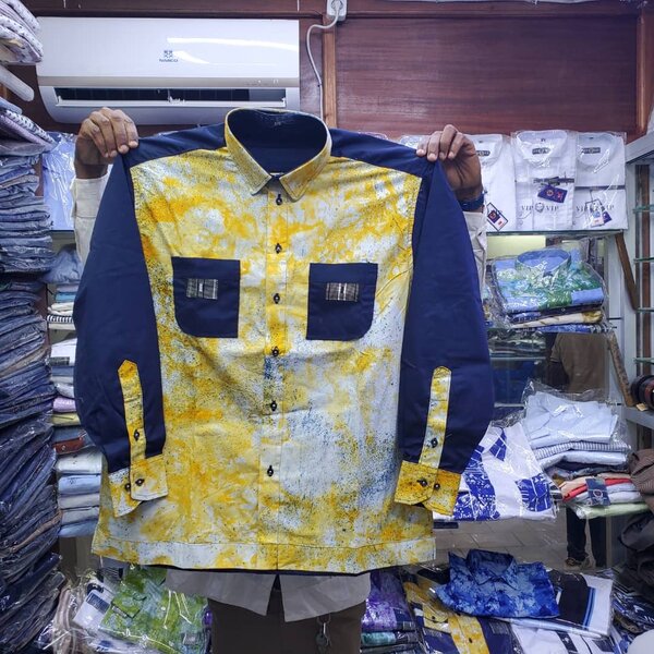 Chemise Homme Colorée Mode