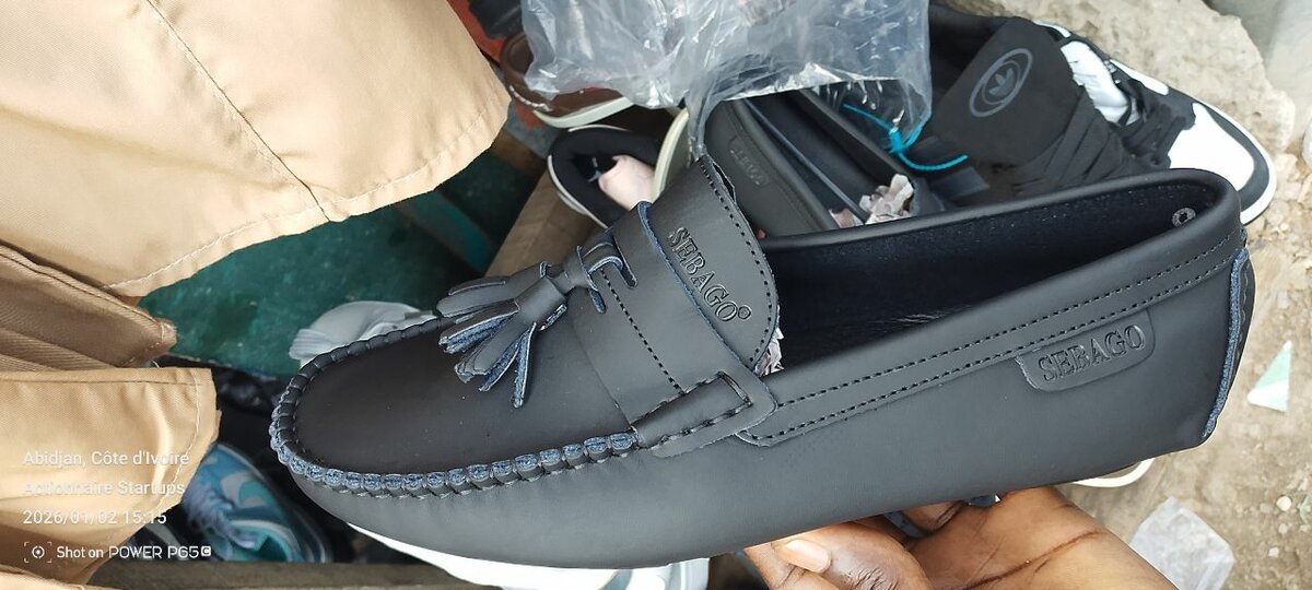 Mocassins en cuir élégants