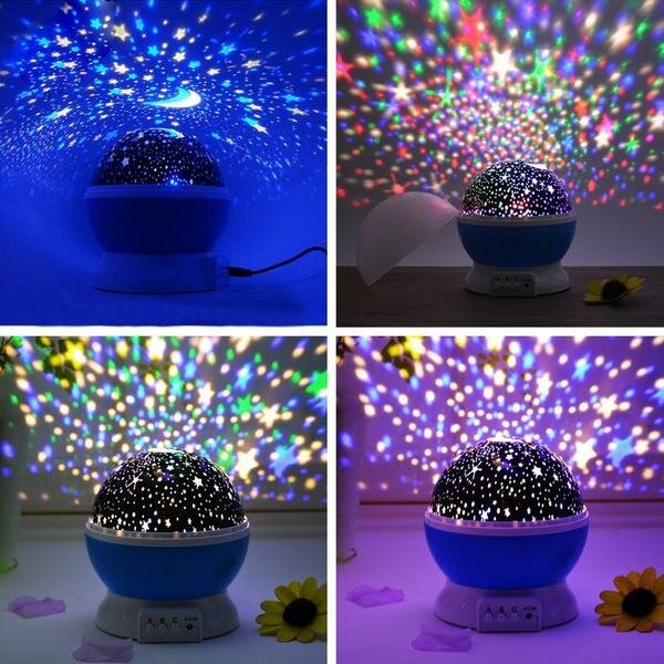 Lampe Projecteur Étoiles LED