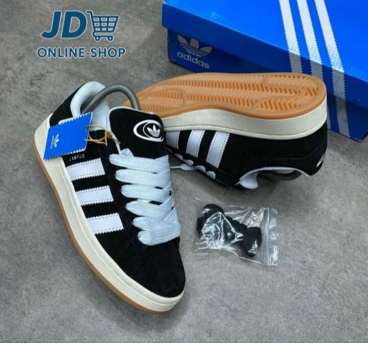 Baskets Adidas Campus Noires