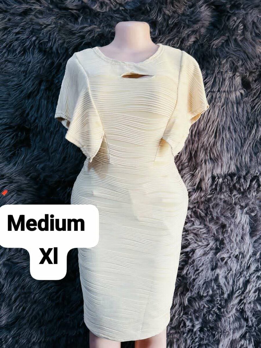 Strapped cape sleeves  straight dress