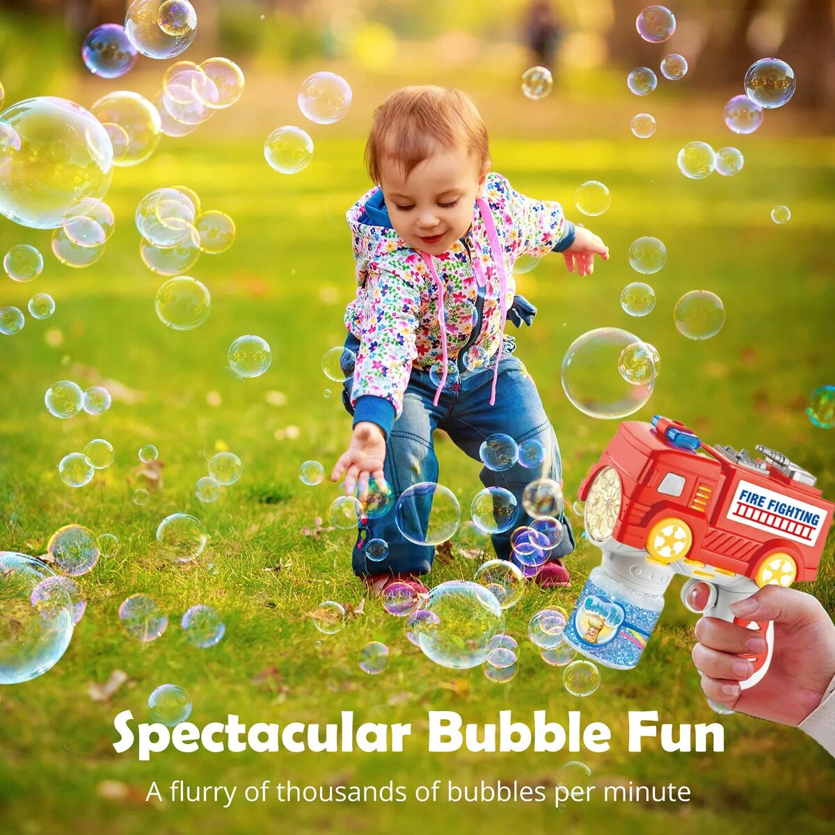 Pistolet Bulles Enfants