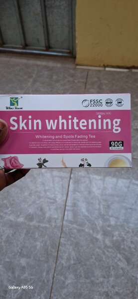 Skin whitening tea
