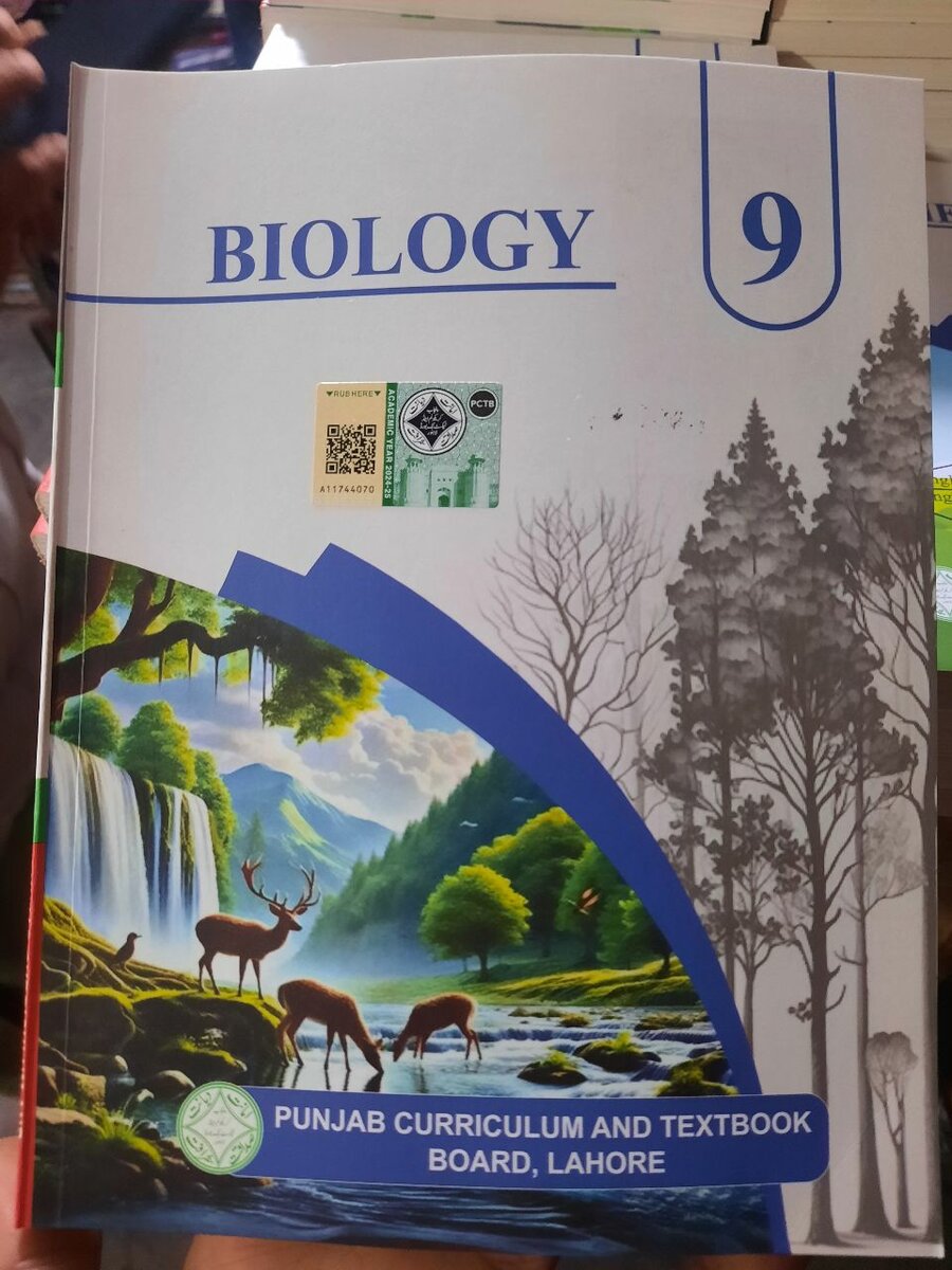 9 th class biology books