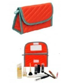 CUSTOMIZE Large Capacity Makeup Pouch Multi function Purse Makeup Cosmetic Bag