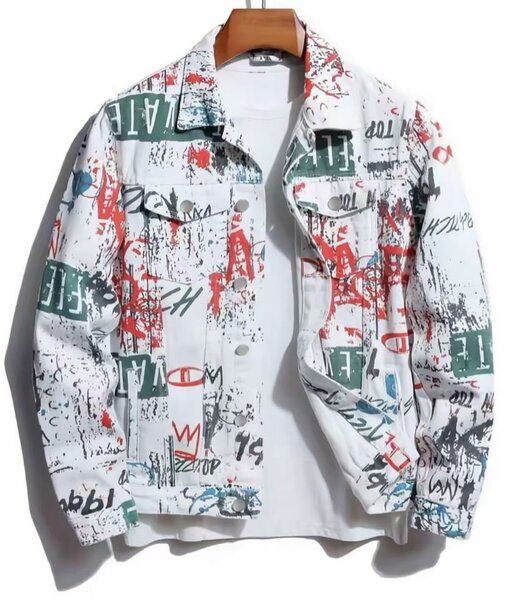 Veste en jean décontractée