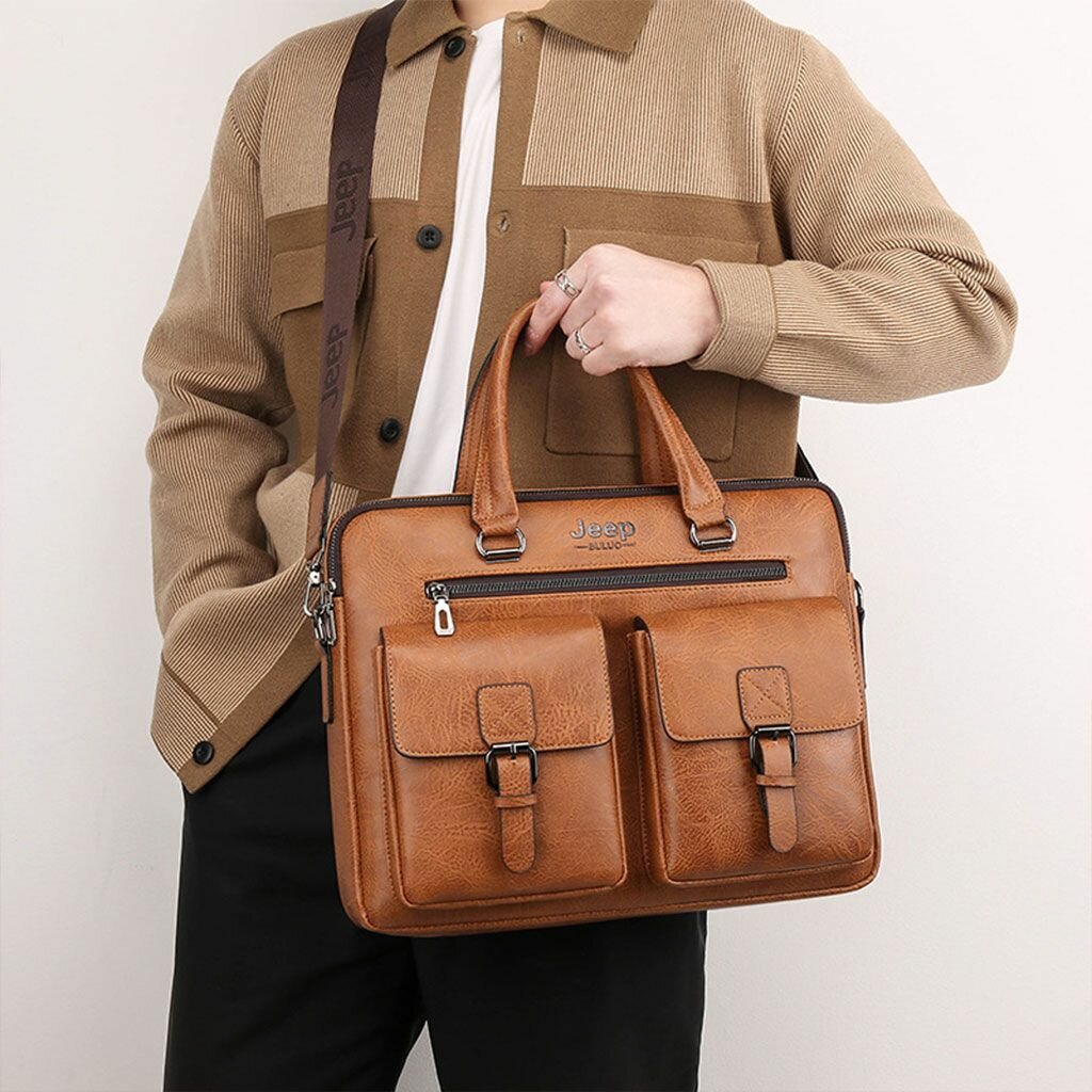 Sacoche en cuir homme élégante