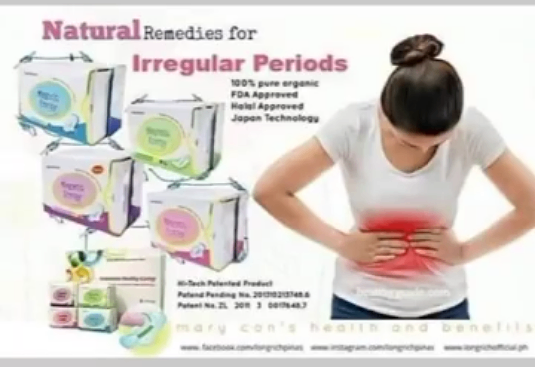 Stop that painful menstrual with longrich sanitary napkin pa