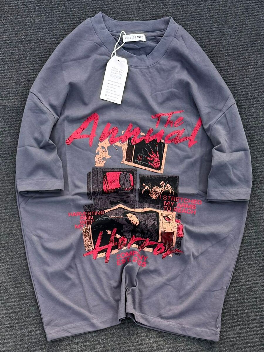 T-shirts oversize imprimés