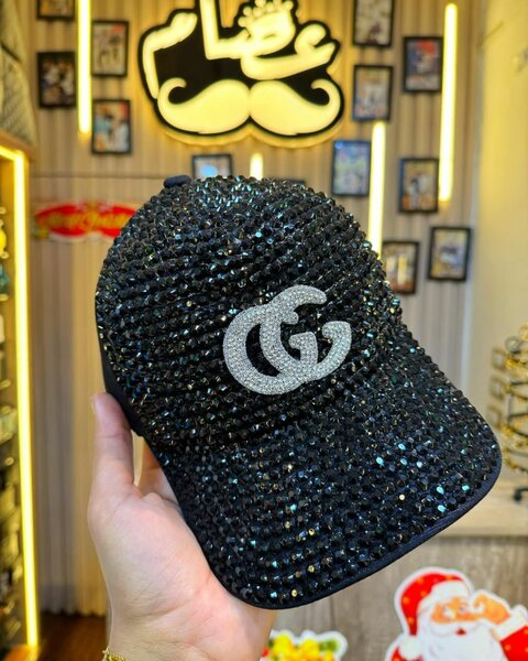 Rhinestone Bling Caps