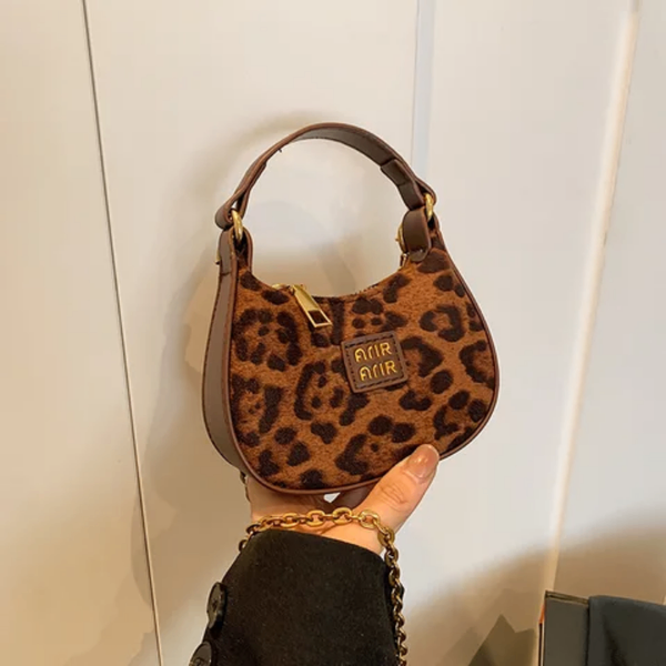 Mini Sac à Main Mode Léopard