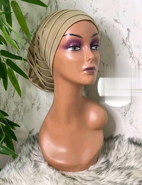 Turban chic beige