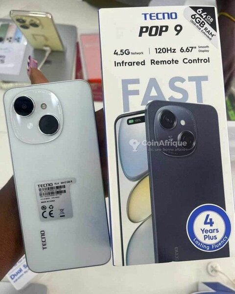 Tecno Pop 9 4G Smartphone