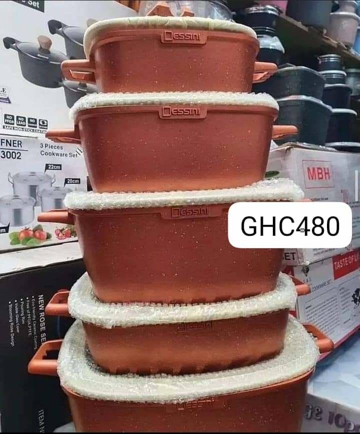 5 Pieces Granite Non Stick Set