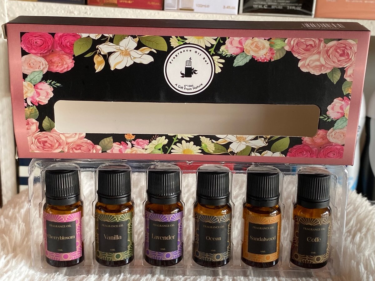 Scent of Nature Fragrance Oil for Aroma Diffuser - 6 Pieces