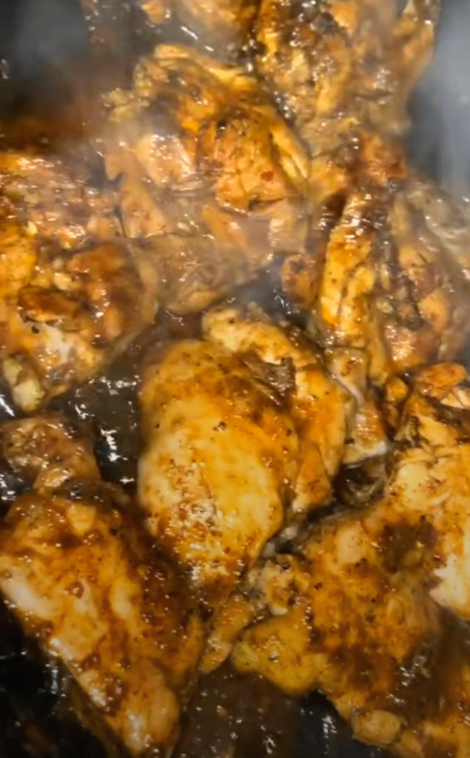 1/2 Poulet Braisé
