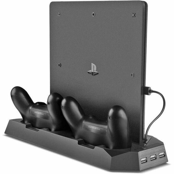 PS4 Controller Charger Charging Dock Station Mount With Fan