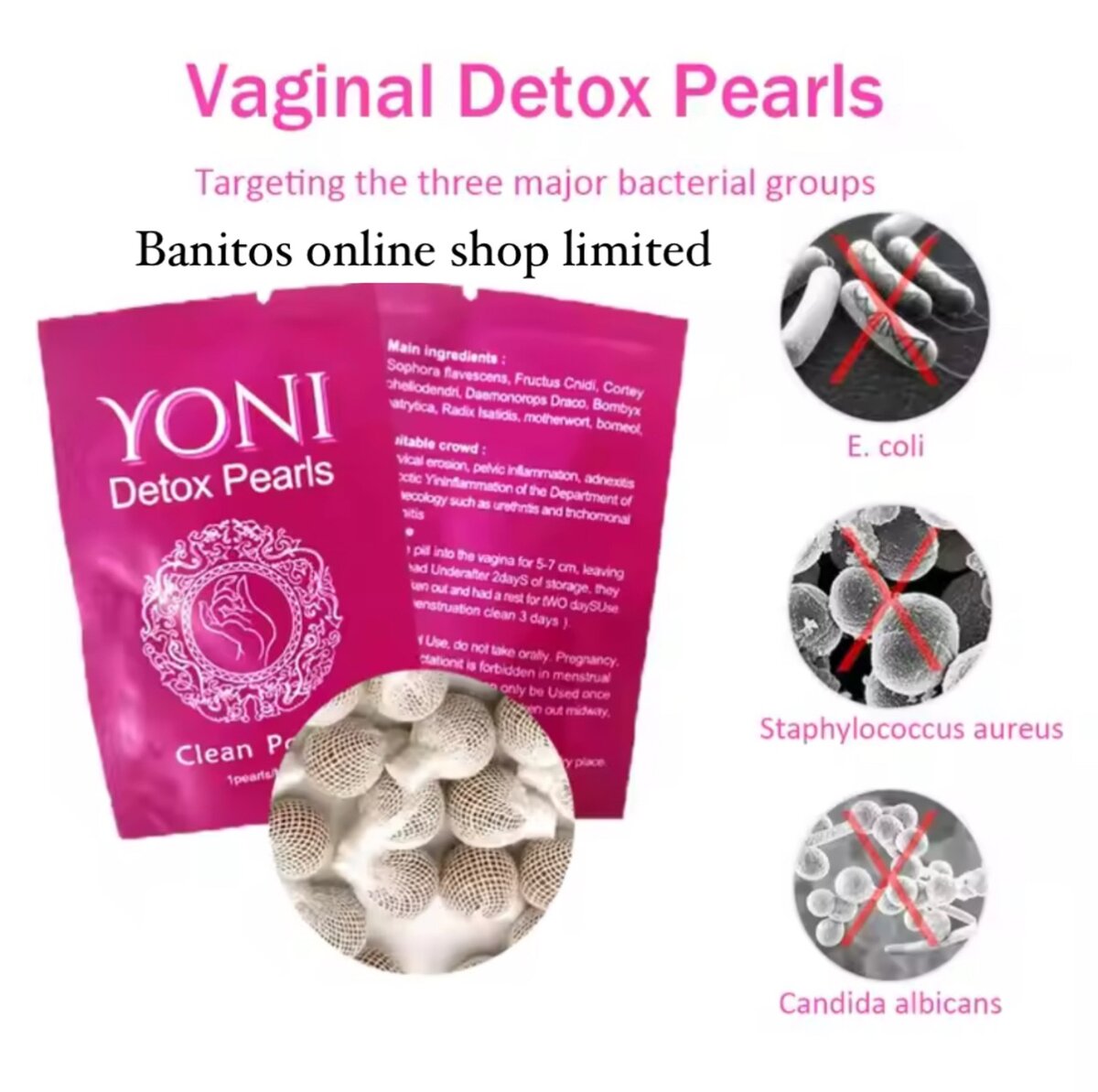 Yoni pearls - 3 pieces