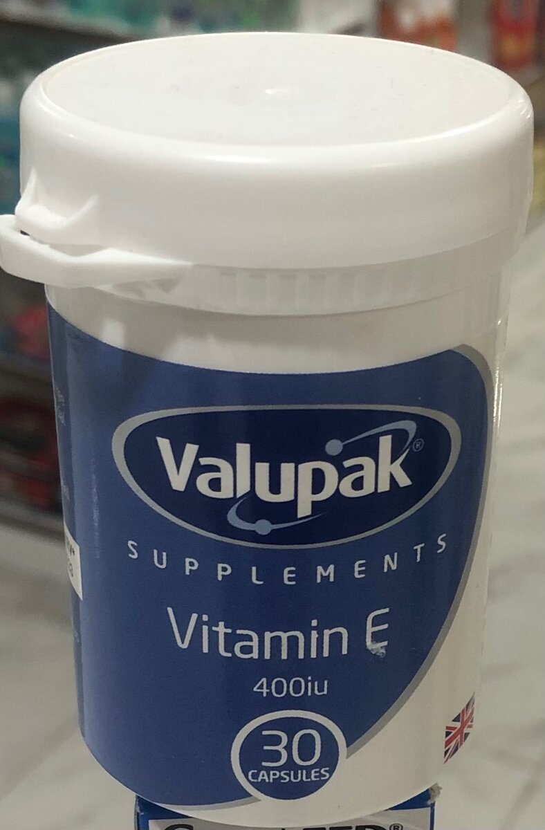 VALUPAK VITAMIN E 400IU