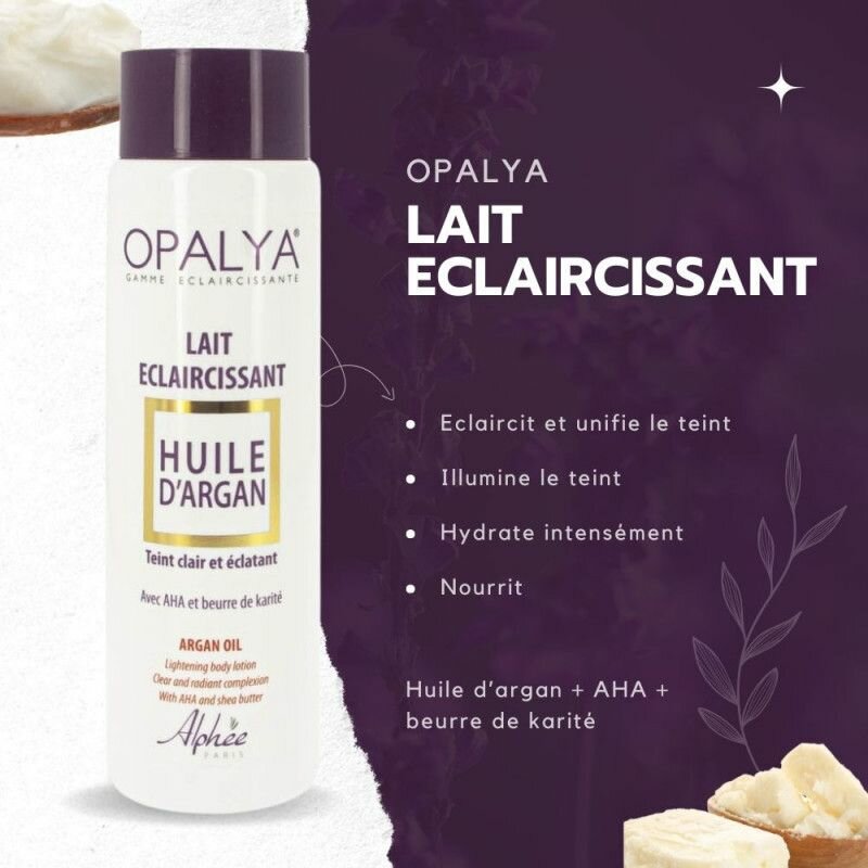 Opalya Lait Clarifiant Argan