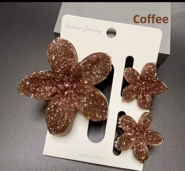 Épingles à cheveux brillantes