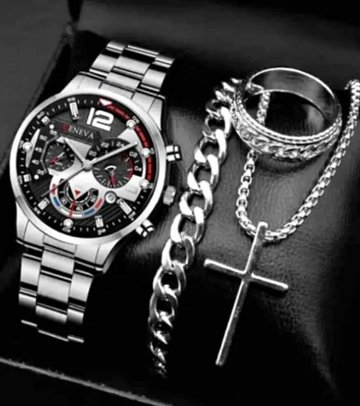 Montre Hommes en Acier Inoxydable