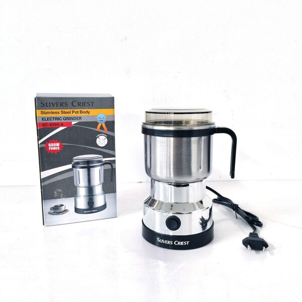 Moulin à café électrique inox