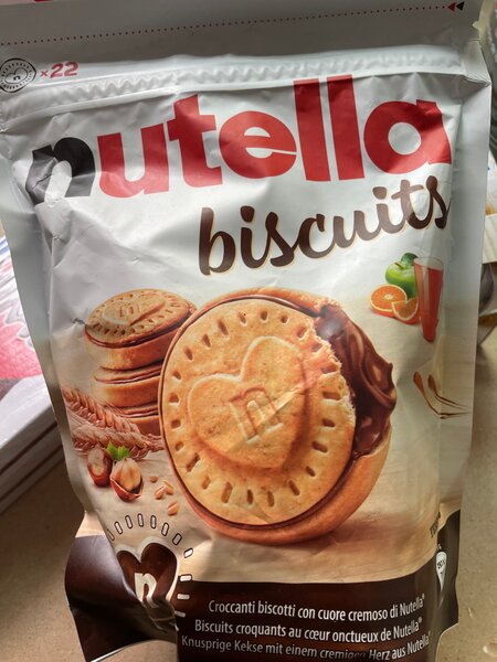 Biscuits croustillants Nutella
