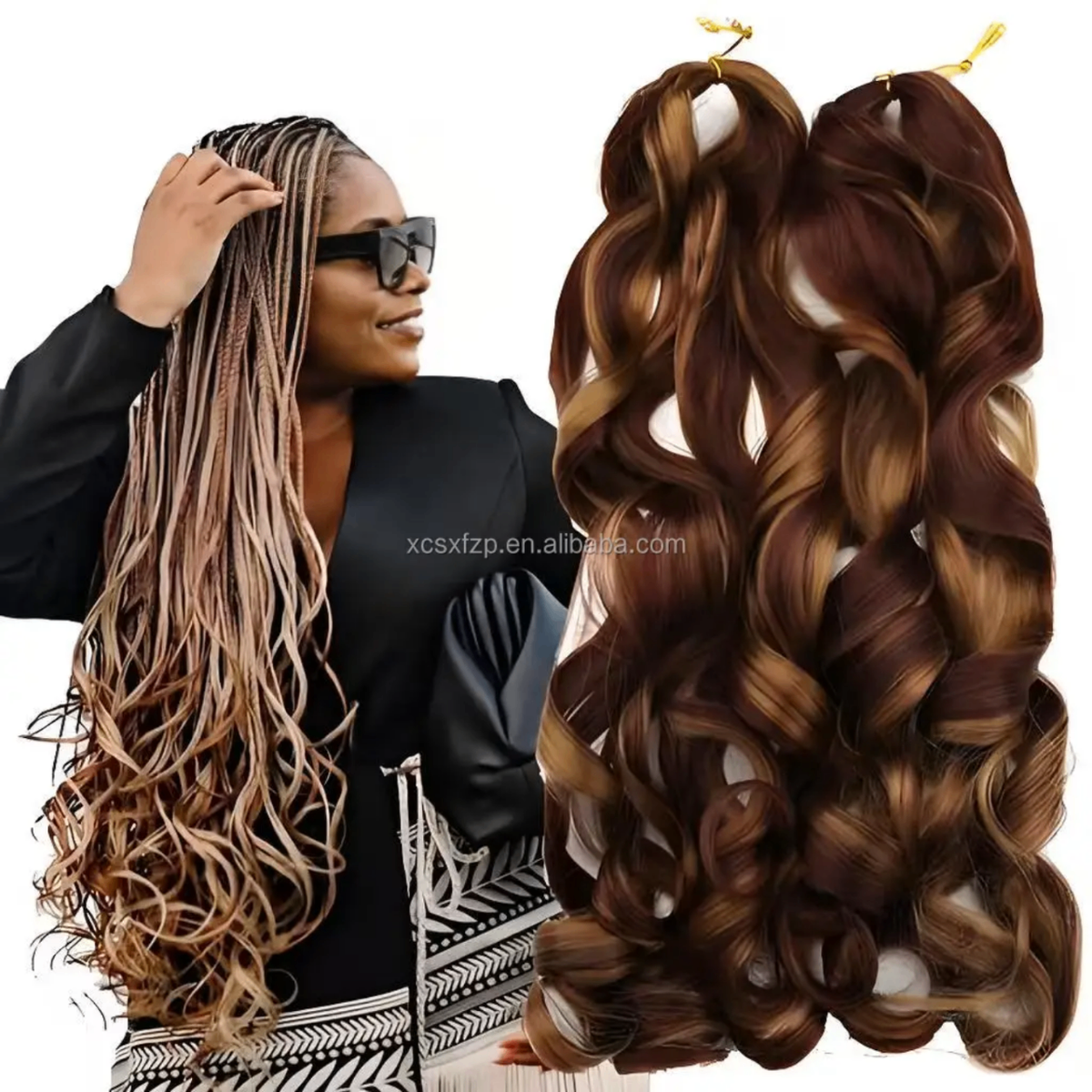 Extensions Cheveux Ombre Tressés