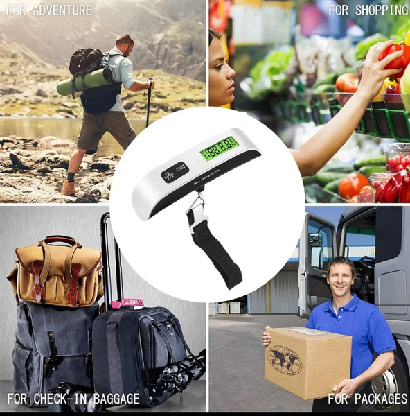 Electronic Weighing Scale LCD Display 50kg for Luggage Etc