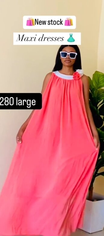 Elegant pink dress large