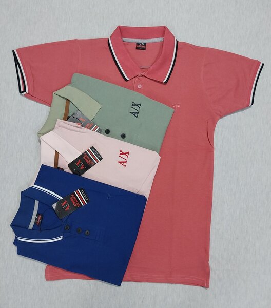 Men's Solid Polo Shirt