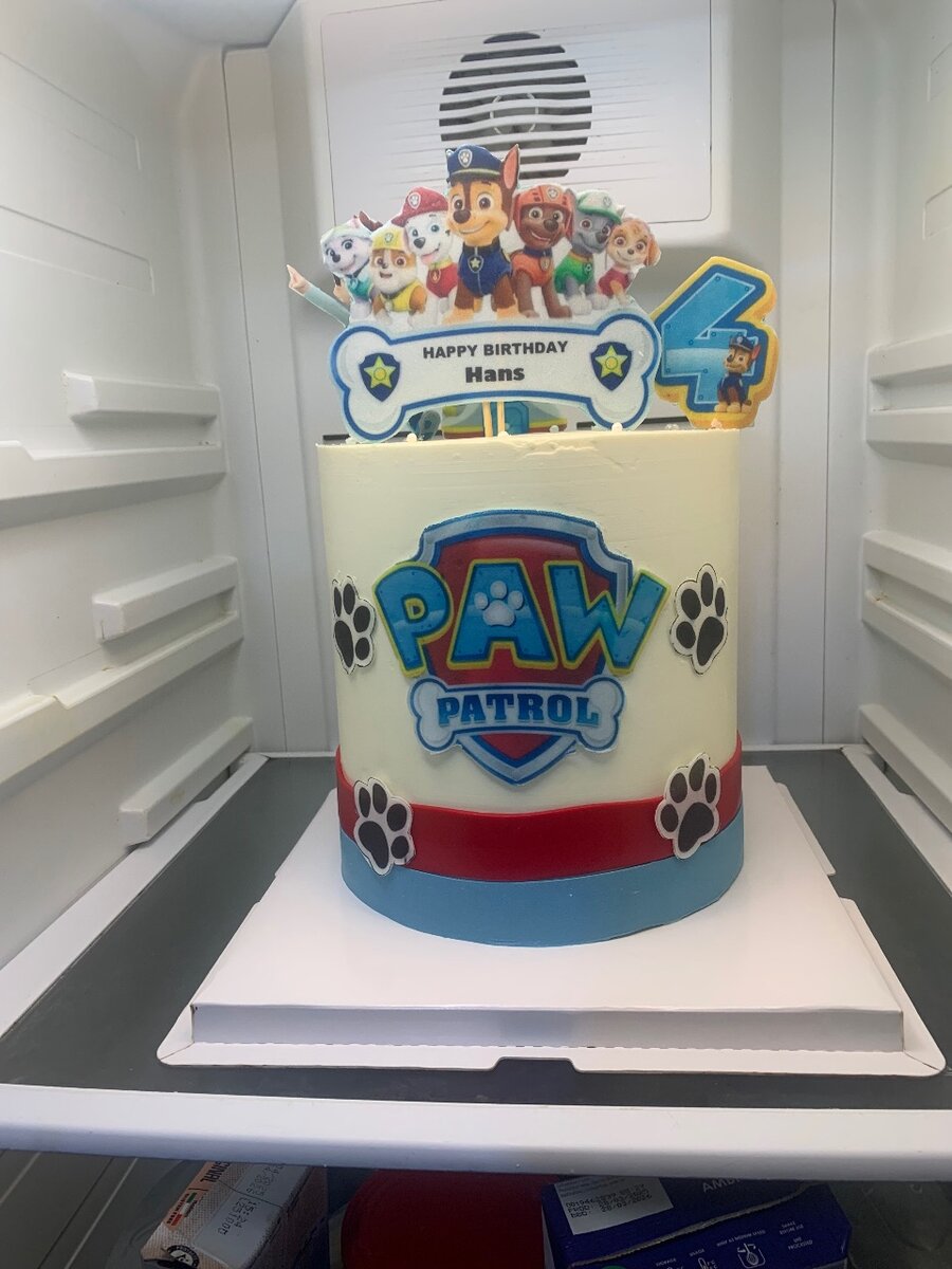 Gâteau anniversaire Pat'Patrouille