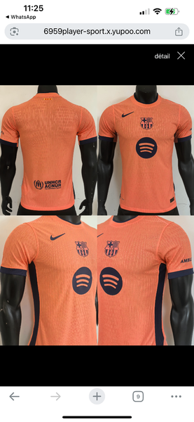 Maillot de football équipe pro
