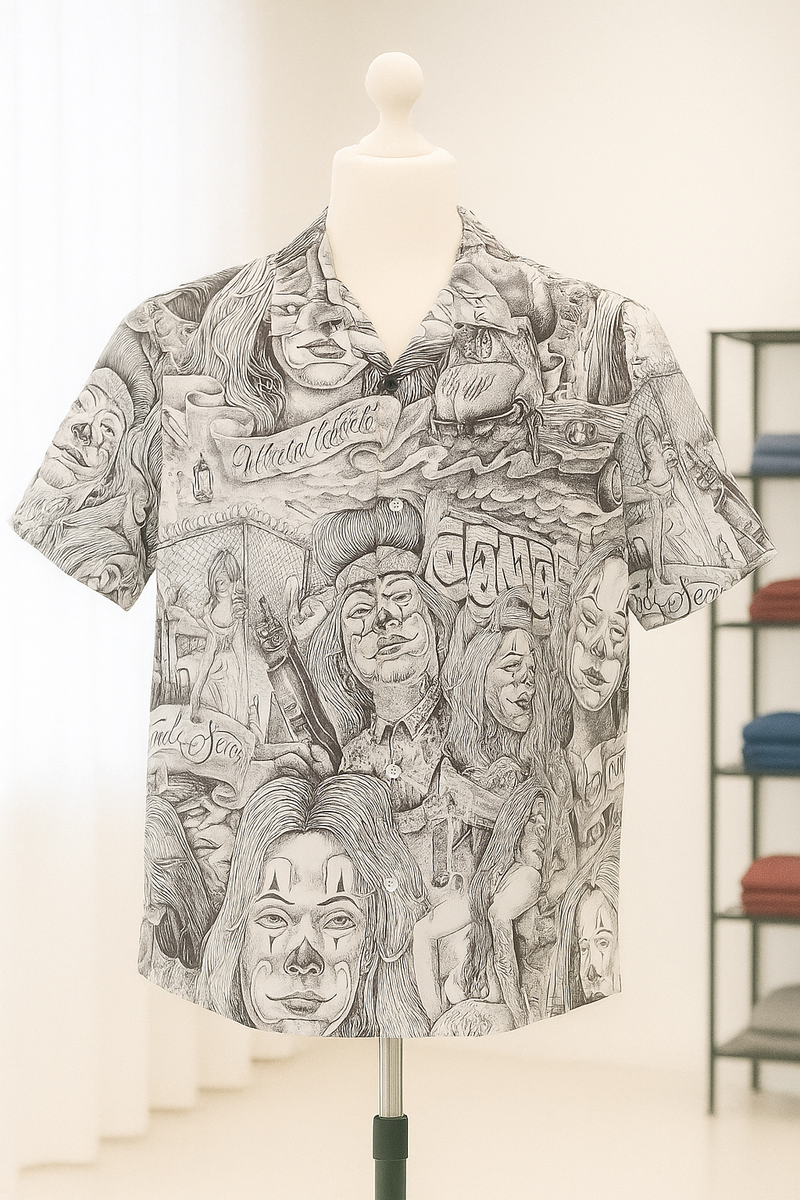 Chemise homme graphique