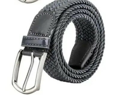 Versatile Elastic Braided Belt for Comfortable Fit and Adjustable Style