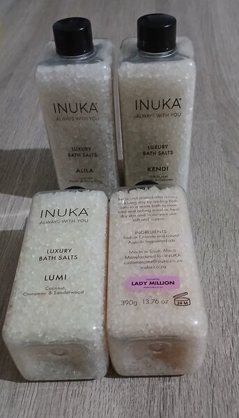 Inuka Luxury Range bath salt