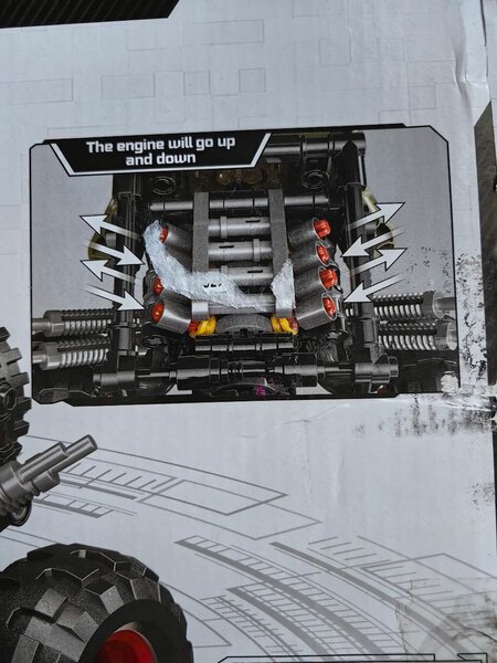 Конструктор Супервнедорожник, 537 деталей, лего совместимый