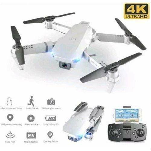 Drone avec caméra 4K, quadricoptère RC avec caméra pliable F