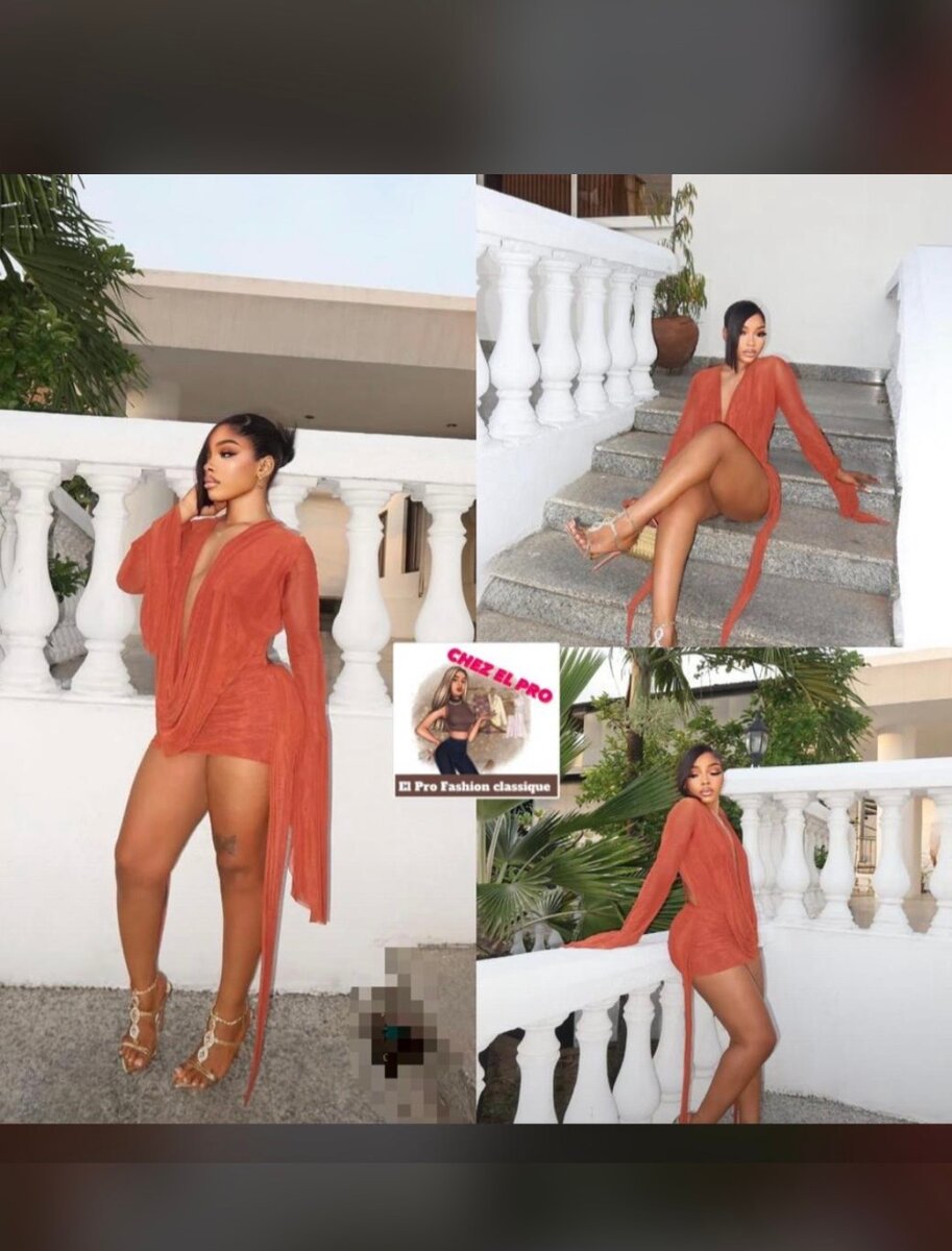 Robe dos nu élégante