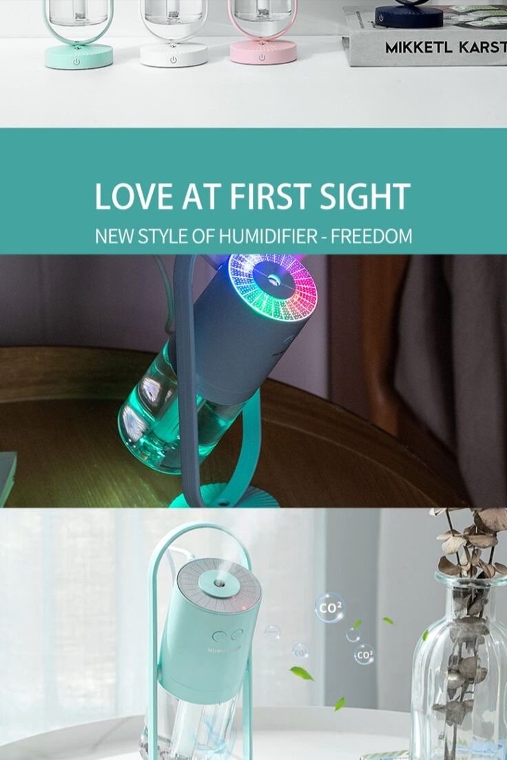 Humidificateur LED Portable