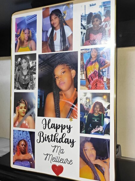 Cadre photo personnalisé