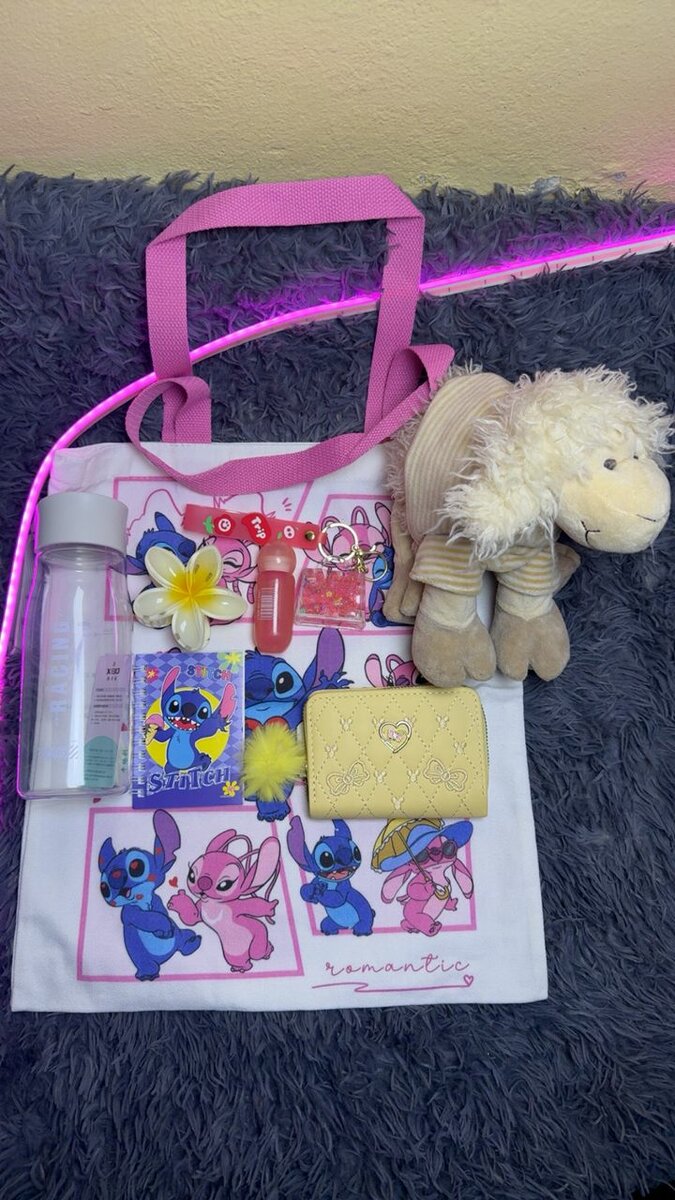 Sac fourre-tout imprimé ludique