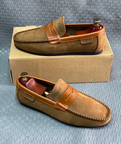 Mocassins en cuir élégants