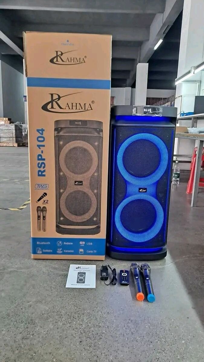 Enceinte Bluetooth Puissante Rahma