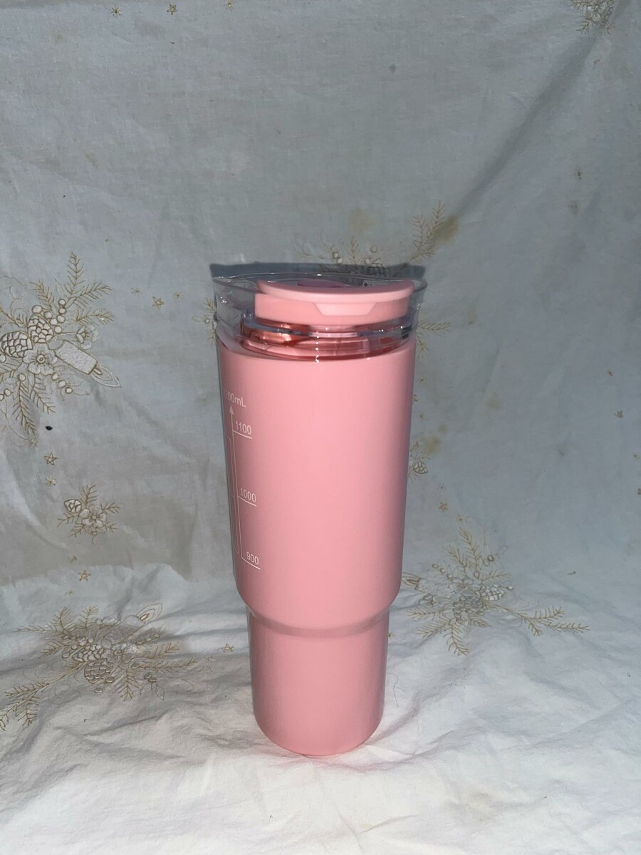 Gobelet  Rose avec Poignée