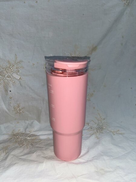 Gobelet  Rose avec Poignée