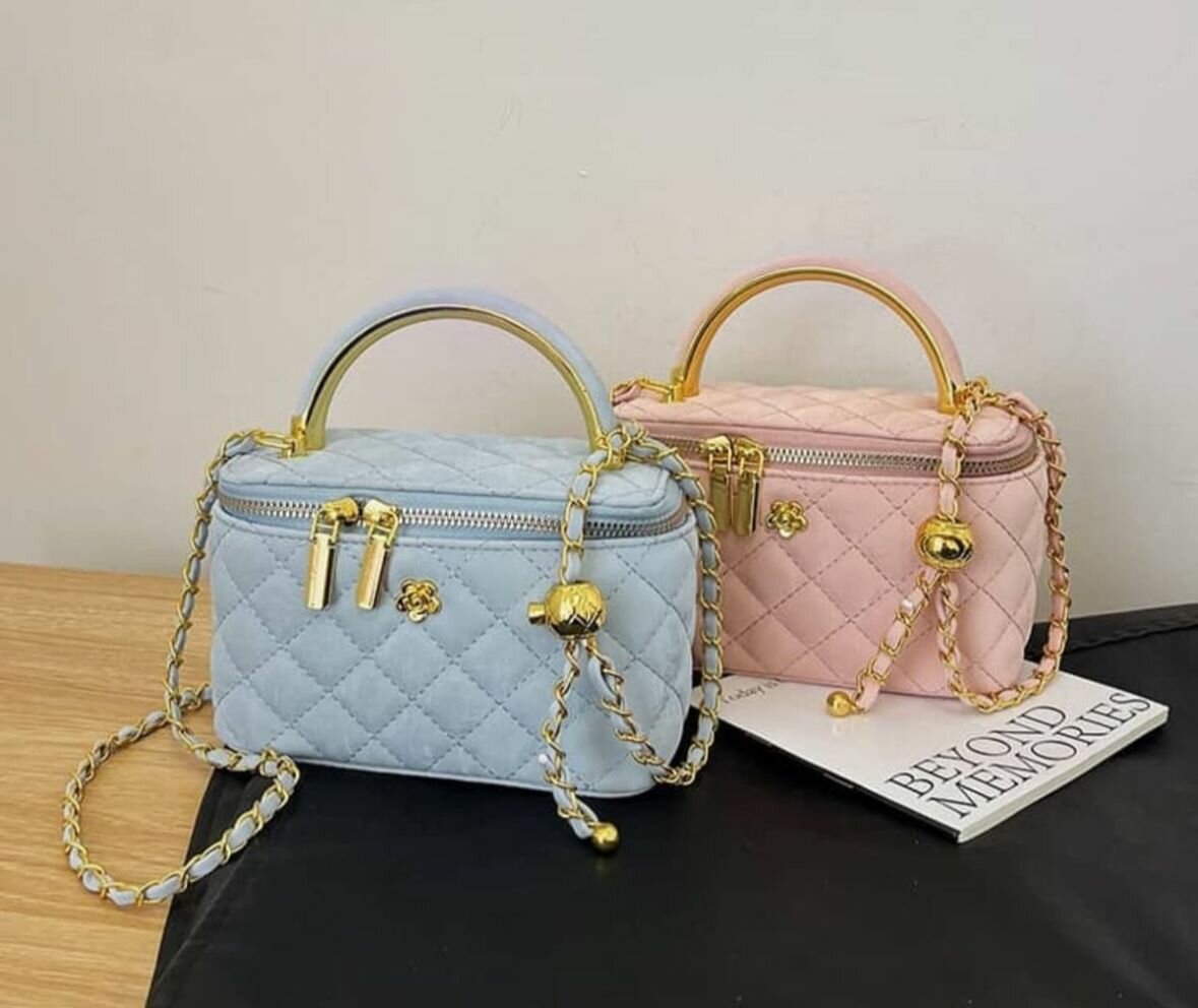 Sacs à main en cuir matelassé