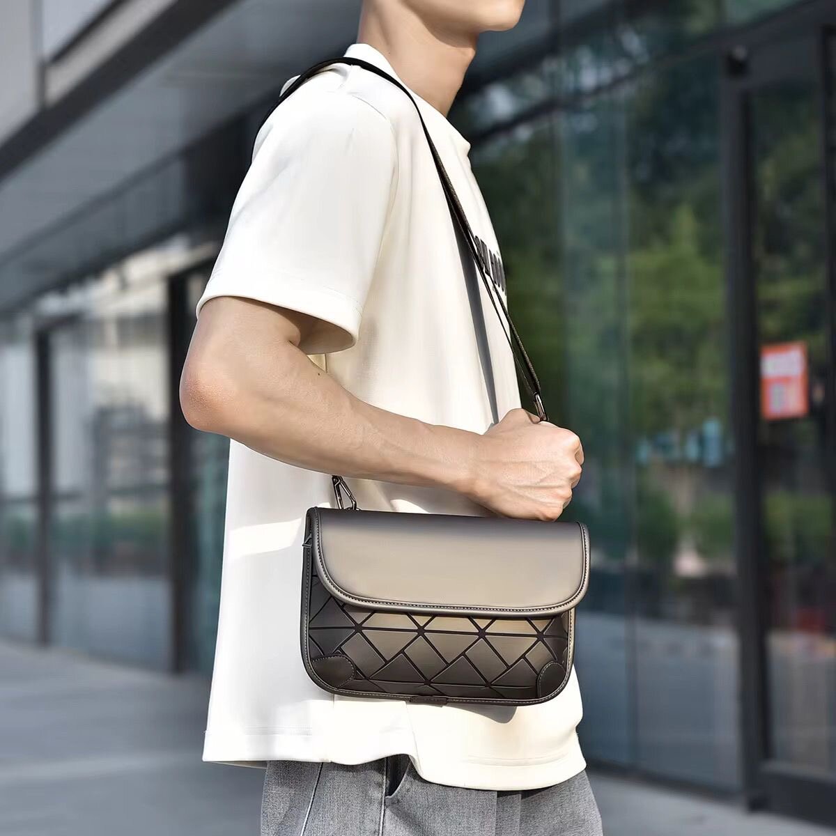 Sacoche en cuir pour homme