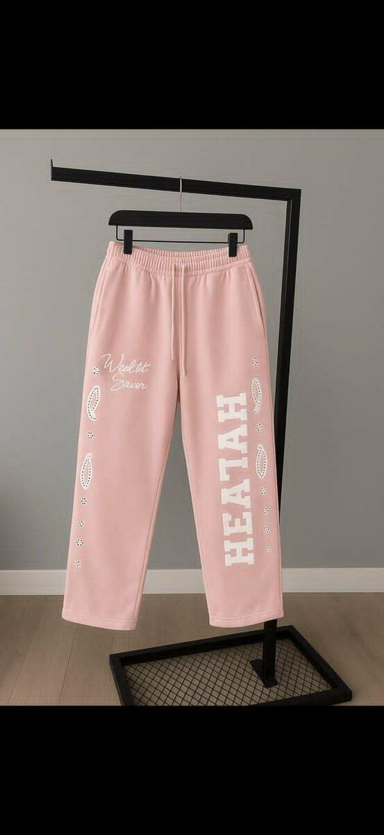 Pantalon rose tendance